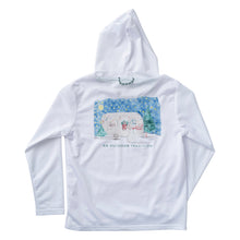 Load image into Gallery viewer, LS Performance Hoodie Bright White Christmas Night