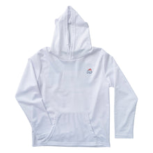 Load image into Gallery viewer, LS Performance Hoodie Bright White Christmas Night