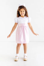 Load image into Gallery viewer, Worth Avenue White/ Palm Beach Pink Cindy Lou Dress