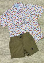 Load image into Gallery viewer, Blue Quail Independence Day Short Sleeve Polo