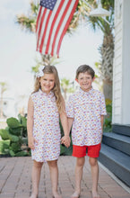 Load image into Gallery viewer, Blue Quail Independence Day Sleeveless Dress Polo