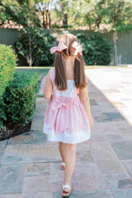 Load image into Gallery viewer, Paulette Pink Bow Pinafore