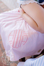 Load image into Gallery viewer, Bishop Beach Towel Pinkney Pink Stripe