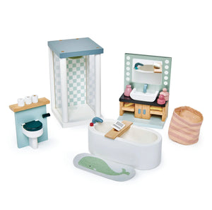 Doll House Wooden Bathroom Furniture