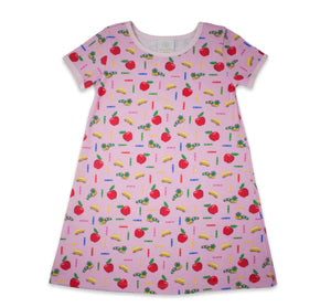 Faith Dress Pink Bookworm To Be