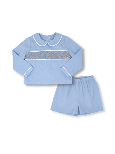 Liam Short Set LS Blue Cord