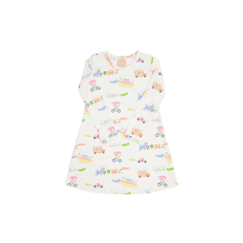 LS Polly Play Dress Happy Travels