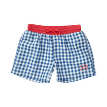 Load image into Gallery viewer, Boogie Board Swim Trunk Set Sail Gingham