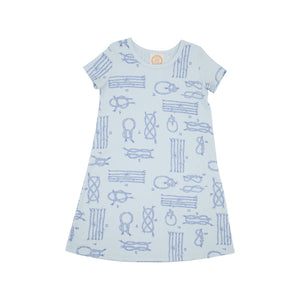 Polly Play Dress SS Yachts of Knots Blue