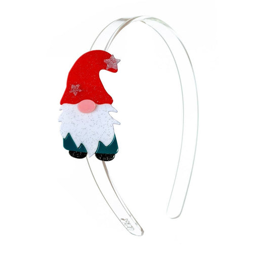 Acrylic Headband Christmas Gnome
