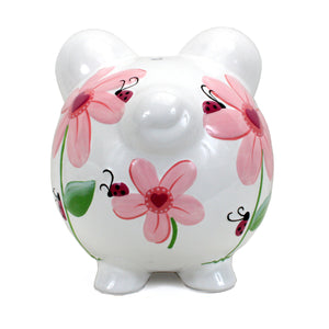 Large Lady Bug Piggy Bank