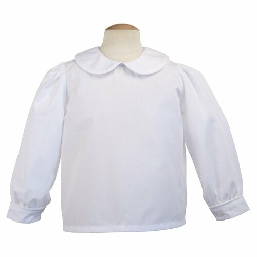 Peter Pan Collar Shirt Long Sleeve Woven 4T