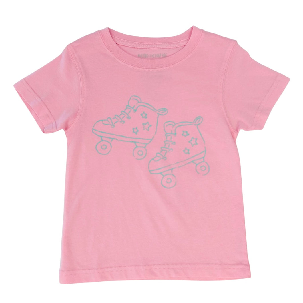 Light Pink Roller Skates T-Shirt