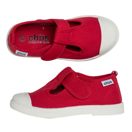 Chris T-Strap Red
