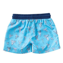 Load image into Gallery viewer, Swim Trunks Shark Tooth Print