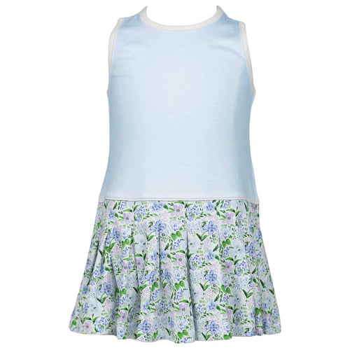 Hydrangea Pima Tennis Dress