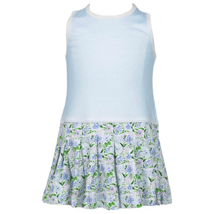 Hydrangea Pima Tennis Dress