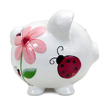 Load image into Gallery viewer, Large Lady Bug Piggy Bank