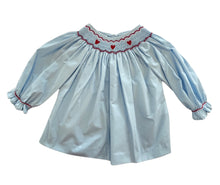 Load image into Gallery viewer, Bently Blouse Smocked Hearts