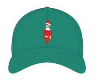 Holiday Needlepoint Baseball Cap