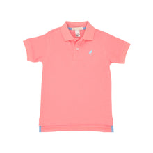 Load image into Gallery viewer, Prim &amp; Proper Polo SS Parrot Cay Coral