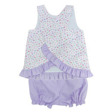 Load image into Gallery viewer, Poppy Pinafore Bloomer Set Floral