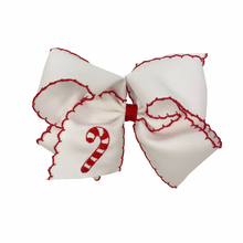Load image into Gallery viewer, King Moonstitch Embroidered Bow