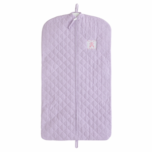 Quilted Luggage Garment Purple Ballet Slipper