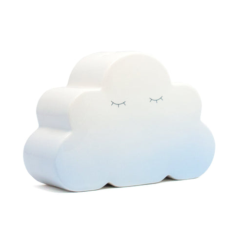 Blue Ombre Cloud Coin Bank